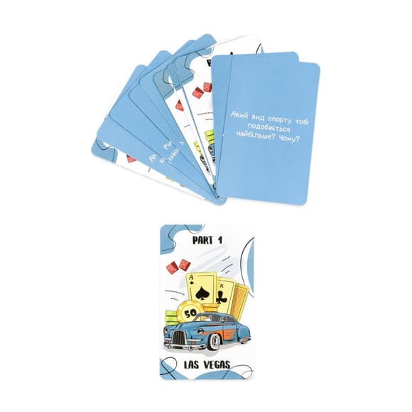 Карточная игра Мужские разговоры 30673 карточек 108 штук