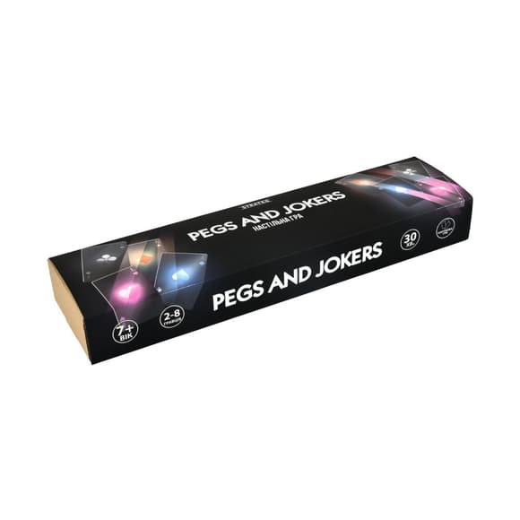 Настольная игра Pegs and Jokers 30348 карточки 108 штук, инструкция