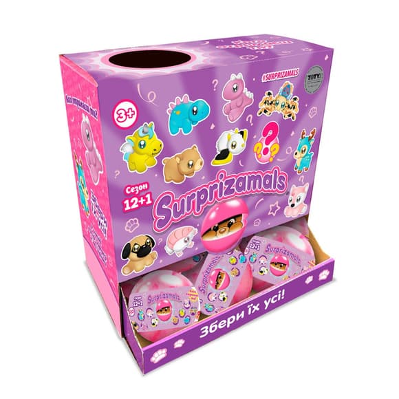 Мягкая игрушка-сюрприз Surprizamals SU03254 в ассортименте