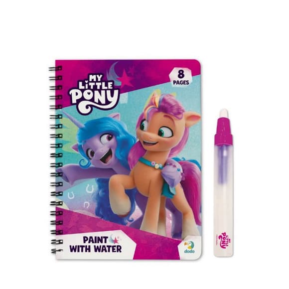 Водные раскраски-развивайки "My Little Pony" 200445, 8 страниц