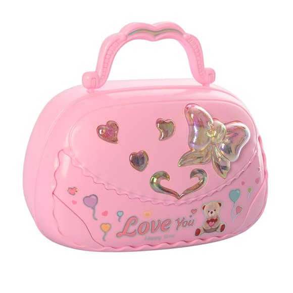 УЦЕНКА!!! Музыкальная шкатулка Сумочка Bambi 9220(Pink)-UC зеркало, механическая