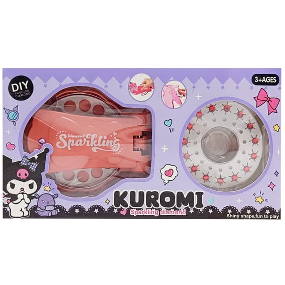 Набор для творчества "Kuromi" DM249-132(Coral) устройство для крепления страз, стразы