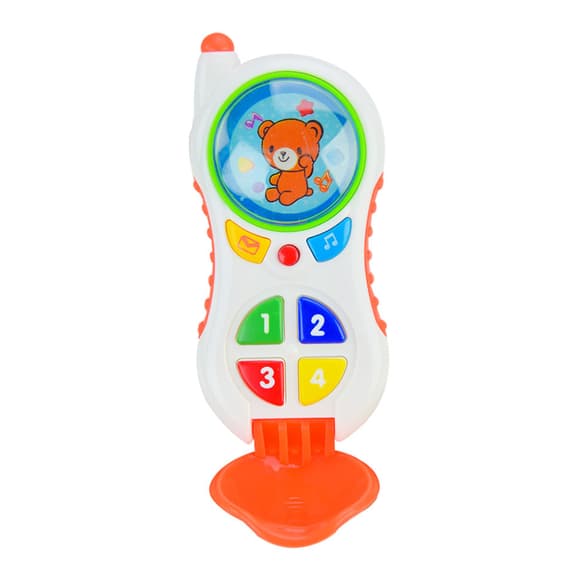 УЦІНКА! Музичний розвиваючий телефончик PL-721-46(Orange)-UC