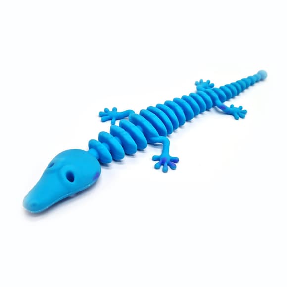 УЦІНКА! Ящірка антистрес MS3656(Blue)-UC 20 см