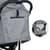 Детская прогулочная коляска FLASH M 5727-1 Silver Gray