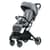 Детская прогулочная коляска FLASH M 5727-1 Silver Gray