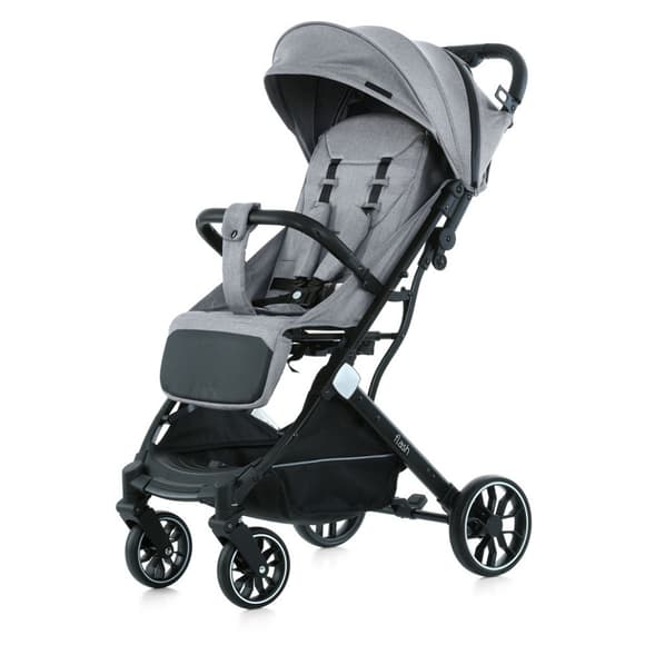 Детская прогулочная коляска FLASH M 5727-1 Silver Gray