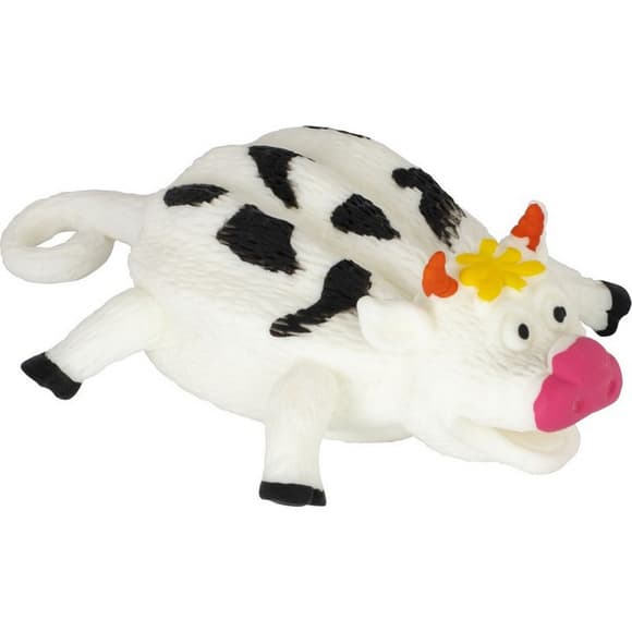 Детская надувная игрушка антистресс Животные "Корова" CKS-10234C_1