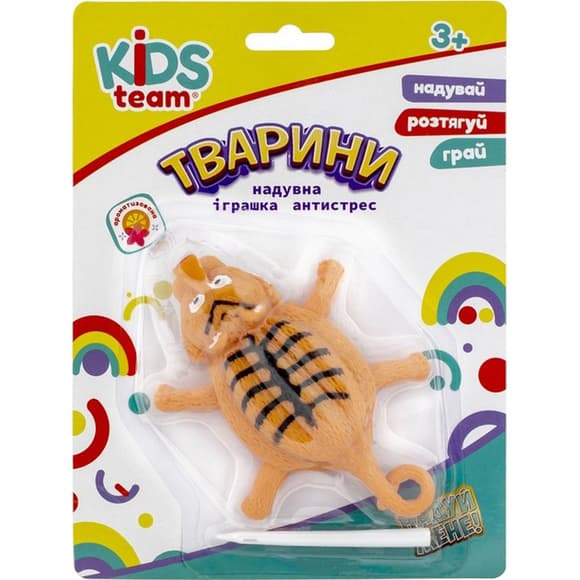 Детская надувная игрушка антистресс Животные "Тигр" CKS-10234C_2