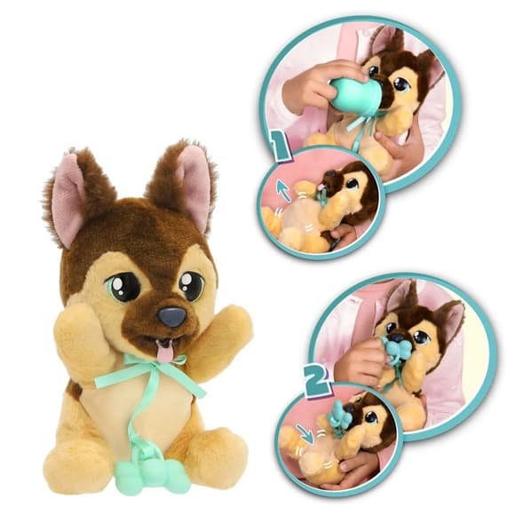 Інтерактивна іграшка серії "Yummy" Німецька вівчарка Baby Paws 926363IM з аксесуарами