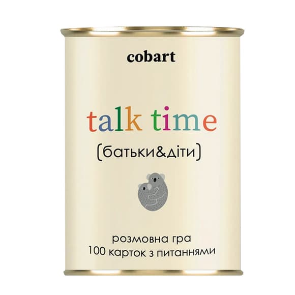 Карточная игра Talk time "Родители и дети" СS-CG-007, 100 карточек