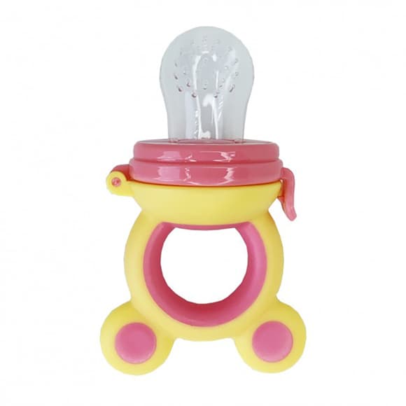 Ниблер для прикорма младенцев "Микки" MGZ-0009(Yellow-Pink) желто-розовый