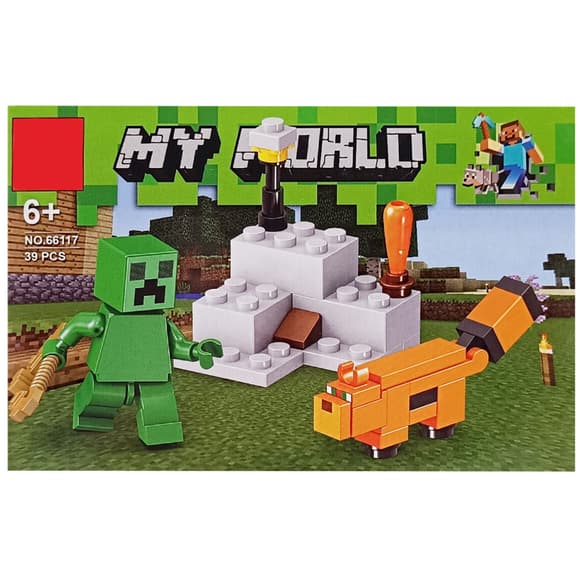 Конструктор детский "Minecraft" 66117-8, 40 деталей