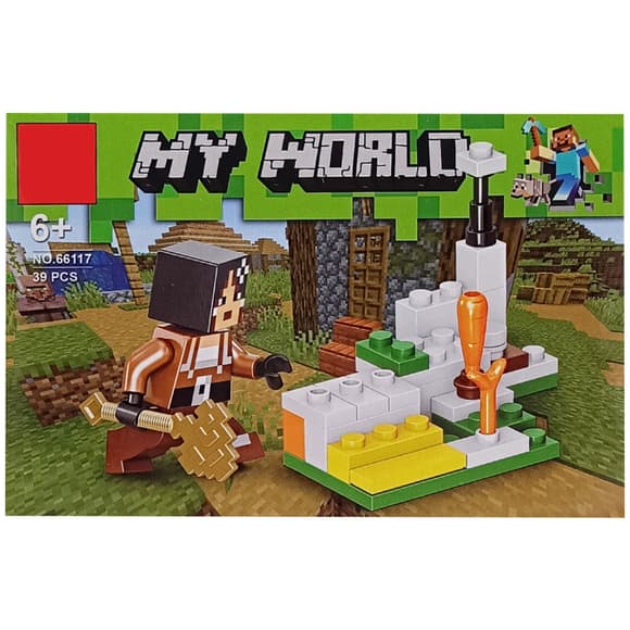 Конструктор детский "Minecraft" 66117-7, 38 деталей