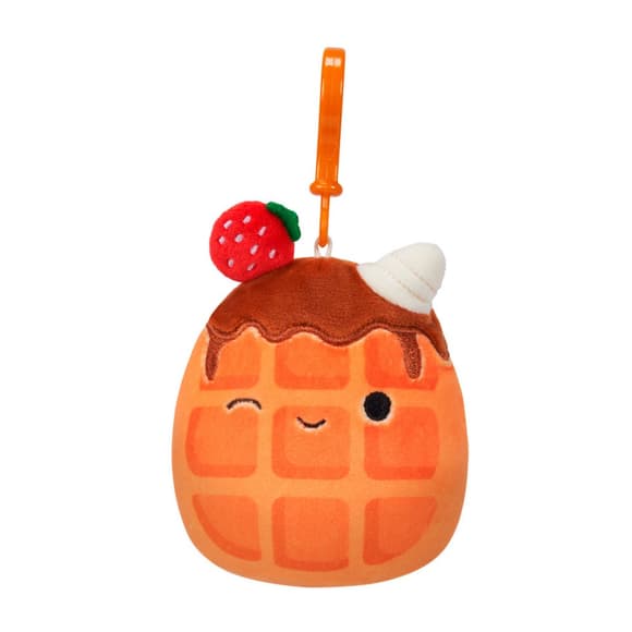 Мягкая игрушка на клипсе "Вафелька Вивер" Squishmallows SQCP00219, 9 см