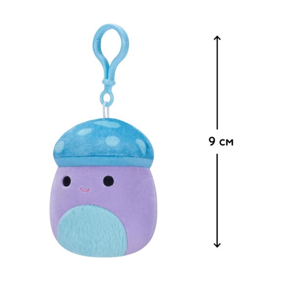 Мягкая игрушка Гриб Пайл Squishmallows SQCP00149 на клипсе 9 см