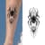Набір дитячих тимчасових татуювань "Чорні міні №5" black-tattoo-mini-set-5-T