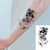 Набір дитячих тимчасових татуювань "Чорні міні №5" black-tattoo-mini-set-5-T