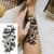 Набір дитячих тимчасових татуювань "Чорні міні №5" black-tattoo-mini-set-5-T