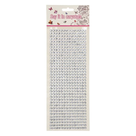 Наклейки декоративные XY-004(Silver) на планшетке 504 шт