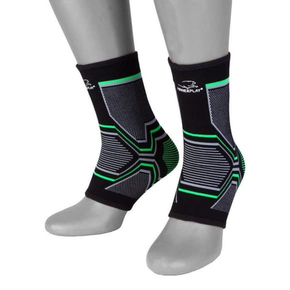 УЦЕНКА!!! Бандажи на голеностоп PowerPlay PP_4100_S/M_Black-UC, S/M