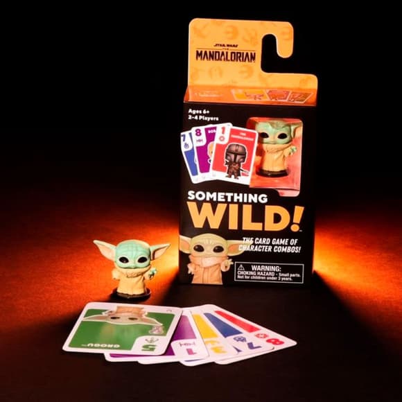 Карточная игра "Мандалорец Грогу" Something Wild Funko 64175 с фигуркой
