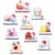 Фигурка-сюрприз "Яблочный воркшоп" Pop Top Hello Kitty 24WH-007 в ассортименте