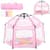 Дитячий манеж MR 1512 Powder Pink 146×127×110 см