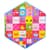 Дитячий манеж MR 1512 Powder Pink 146×127×110 см