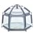 Дитячий манеж MR 1512 Silver Mist 146×127×110 см