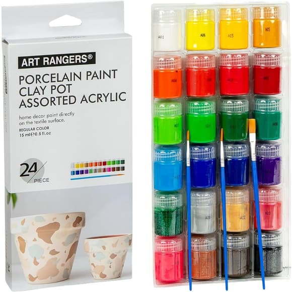 Набор акриловых красок "Art Ranger Acrylic" A24015-3, 24 цвета 15 мл