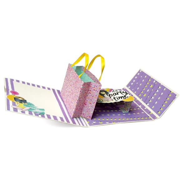 Набор для создания pop-up открытки "Party Girl" FDGCK-052, 14 x 16 см