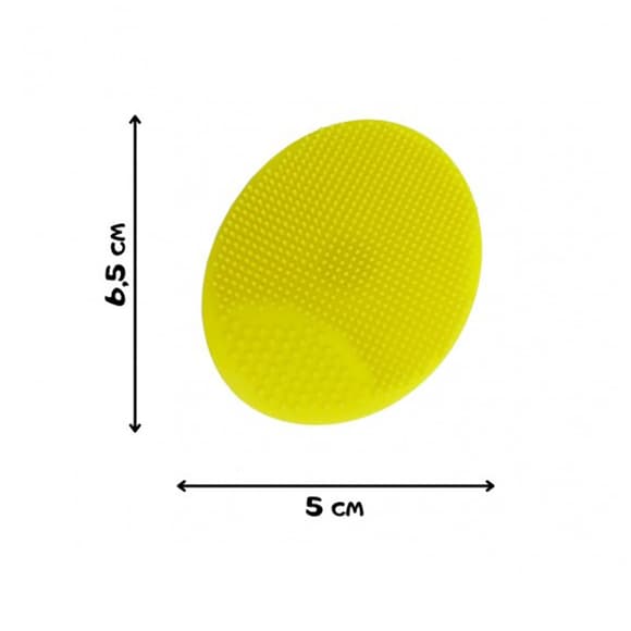 Силиконовая мочалка для купания новорожденных MGZ-0923(Yellow)