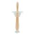 Силиконовая зубная щетка Mumlove MGZ-0707(Peach) с ограничителем