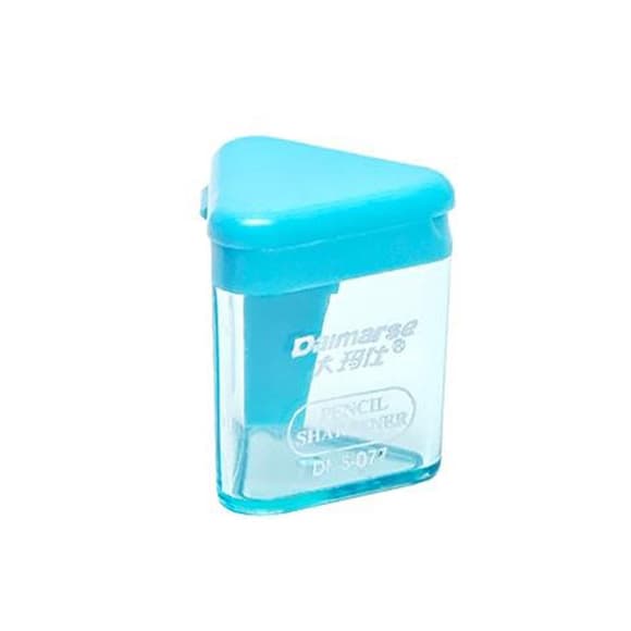 Точилка для карандашей DAIMARSE DMS-077(Blue) с контейнером 