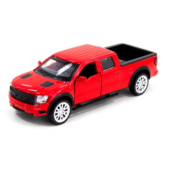 Детская автомодель FORD F-150 SVT Raptor TechnoDrive 250261 красный