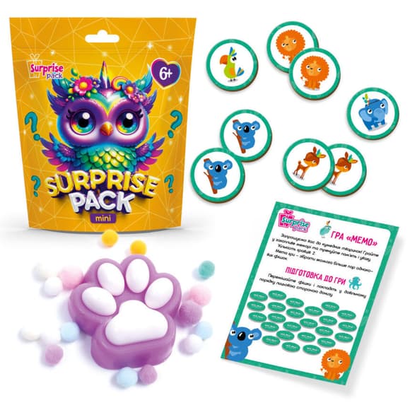 Игровой набор-сюрприз "Surprise Pack Mini 1" VT8040-01 настольная игра и сквиш