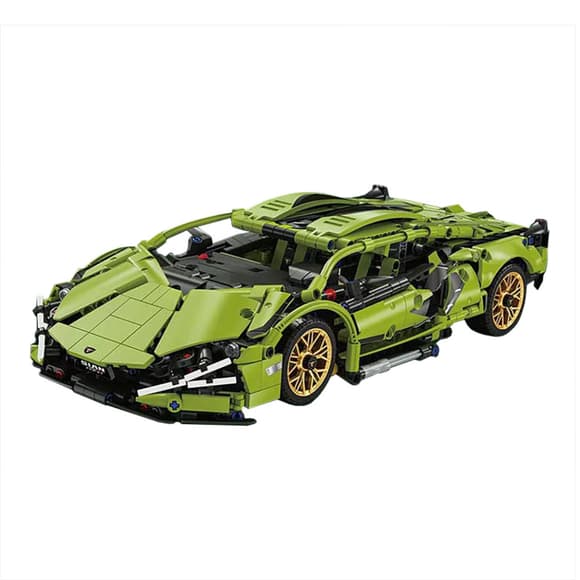 Дитячий авто-конструктор "Спорткар" 7603, 1280 деталей