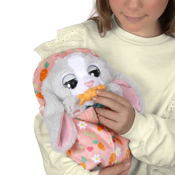 Интерактивная игрушка "Зайчик" Baby Paws 927124M, со звуком