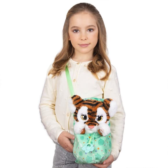 Интерактивная игрушка "Тигренок" Baby Paws 927650M, со звуком