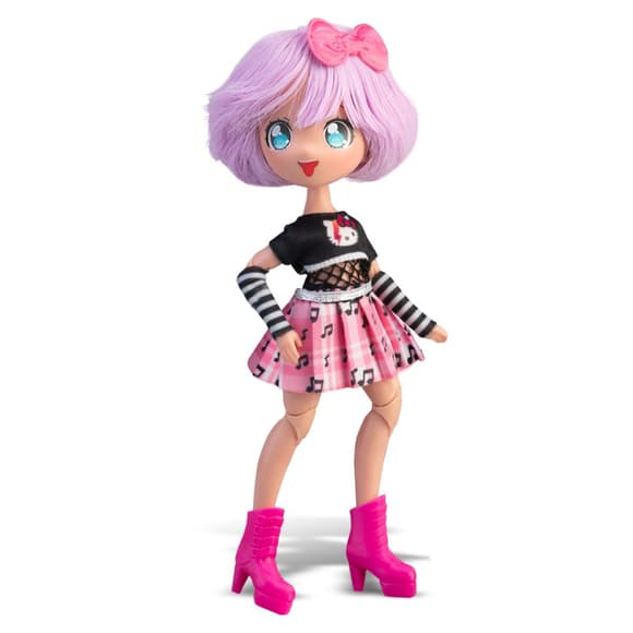 Детская кукла "Тедди Рок" 4SF Manga Dolls HKTF0100 серии "Hello Kitty" 