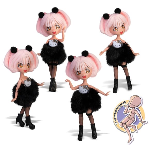 Дитяча лялька "Золота Діва" 4SF Manga Dolls HKTF0200 серії "Hello Kitty" 