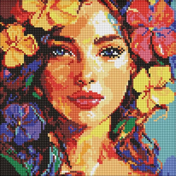 Алмазная мозаика "Тропическая мечта" ©art_selena_ua AMO8264, 30х30 см