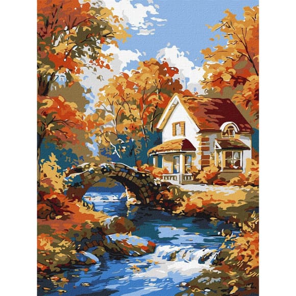 Картина по номерам "Уют в природе" ©art_selena_ua KHO6354, 30х40 см 