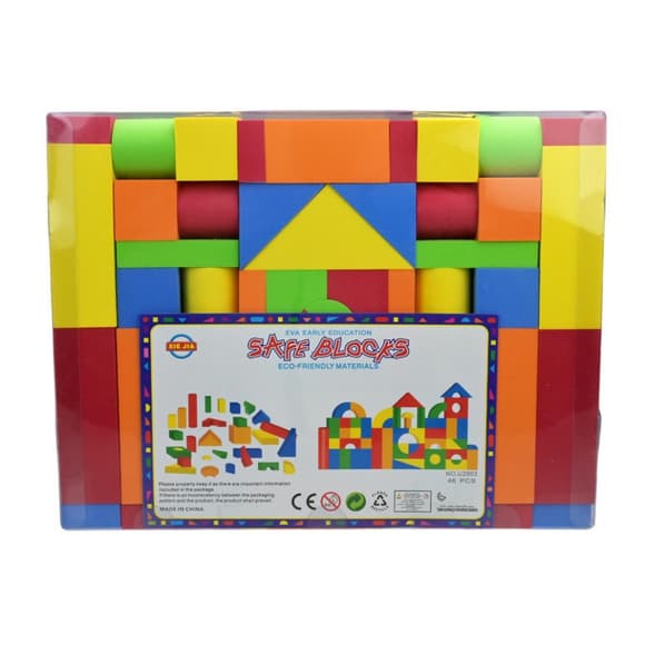 Детский конструктор "Safe Blocks" C9906, 46 деталей