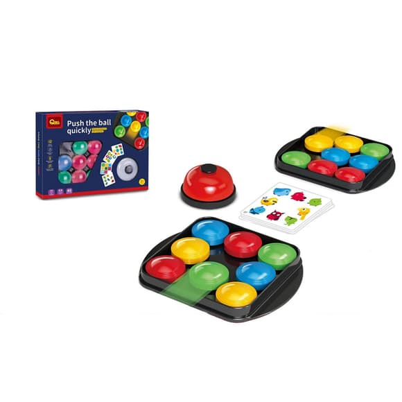 Логическая игра Пятнашки M13I 40 игровых карт, звоночек