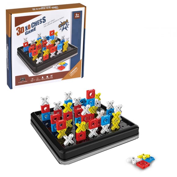 Настольная игра "Крестики-нолики" 288-9, 64 детали