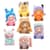 Коллекционная мягкая игрушка с кольцом Веселая вечеринка Pop Top Letsvan 17WK-0601 серии"Wakuku"