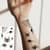 Набор детских временных татуировок "Halloween black" tatto-halloween-black-set-30