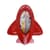 Игрушка-термометр для ванной "Самолет" MGZ-1106(Red)